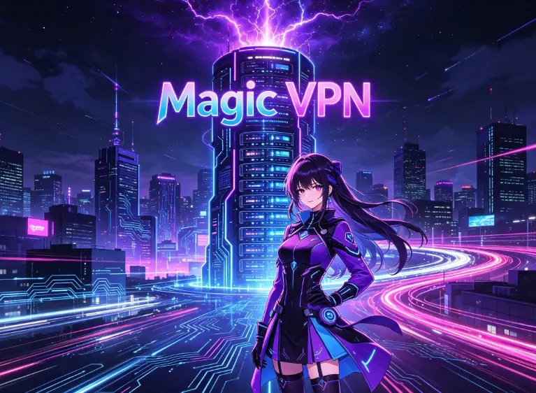 Magic VPN 宣传配图，本页为第三方整理页